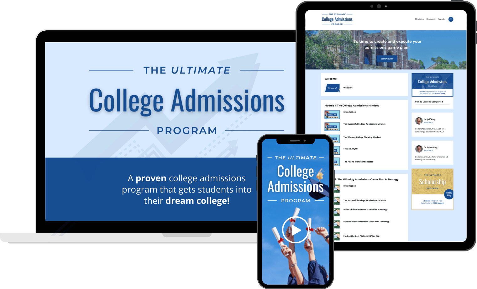College admissions program