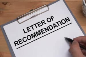 Letters of recommendation